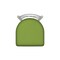 Holland Bar Stool Co 30" Swivel Bar Stool, Nickel Finish, Canter Kiwi Green Seat 82030AN009 - alternate 2